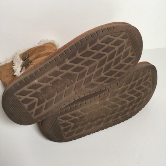 Koolaburra By UGG Kinslei Tall Suede Leather Brown Boots Size 4 - Picture 2 of 6